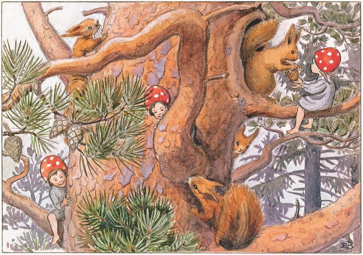 Produktbild Die Wichtelkinder (Deutsch, Elsa Beskow, 2024)