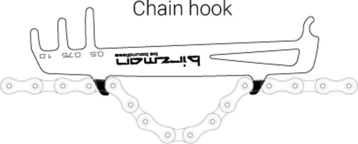 Actual product image Birzman Chain Gauge