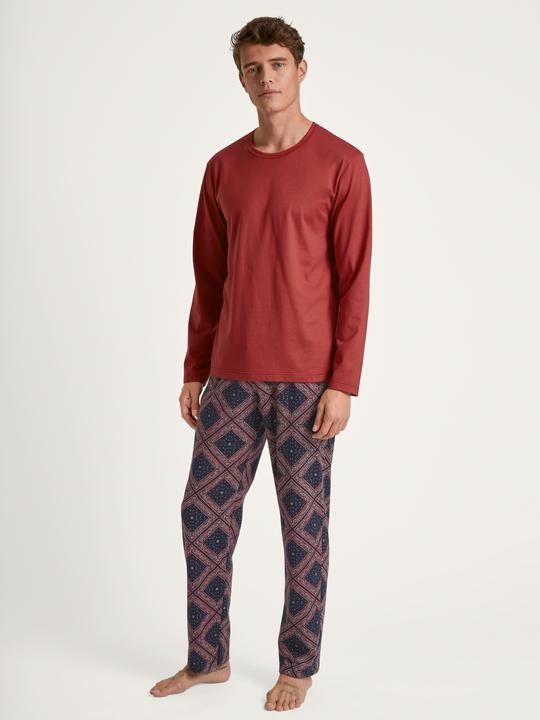 Actual product image Calida Shirt Loungewear " RMX Sleep Time off " dark red (M)