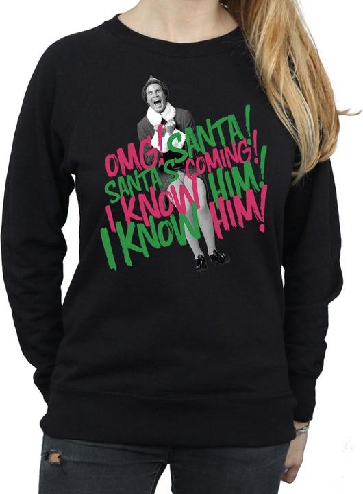 Produktbild Elf Santa's Coming Sweatshirt (S)