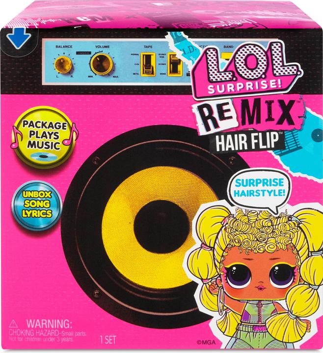 Produktbild MGA LOL Überraschung Remix Hairflip Tots Mini Pop