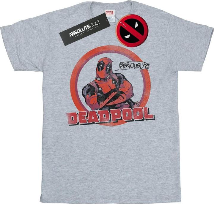 Produktbild Deadpool Seriously Speech Bubble TShirt (XL)
