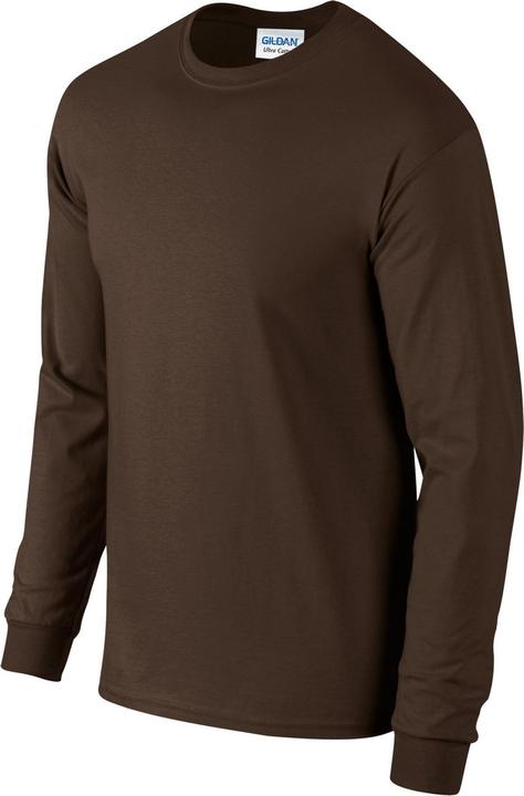 Actual product image Gildan Unisex Adult Ultra Plain Cotton Long-Sleeved T-Shirt (3XL)
