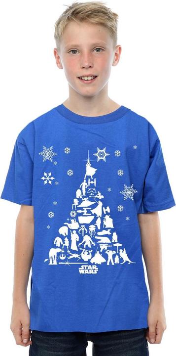 Immagine prodotto Star Wars Christmas Tree Maglietta Ragazzi (152, 158)