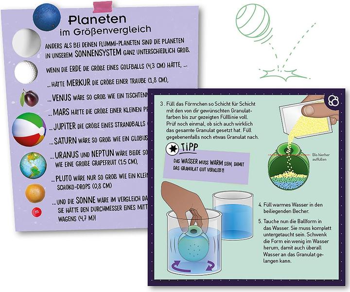 Actual product image Kosmos Flummi-Planets