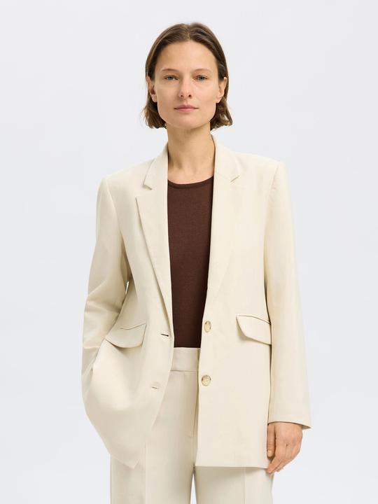 Actual product image Selected Femme Relaxed Fit Einreihiger Blazer (34)
