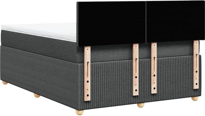 Immagine prodotto VidaXL Bo x letto a molle con materasso 160 x 200 cm in tessuto (160 x 200 cm, 160 x 200 cm)