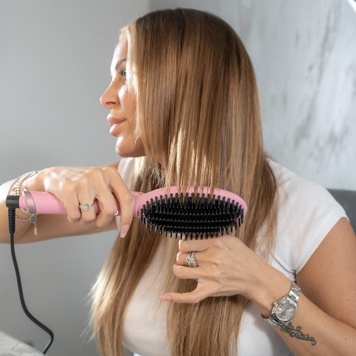 Image du produit ghd glide Hot Brush rose fondant Édition limitée