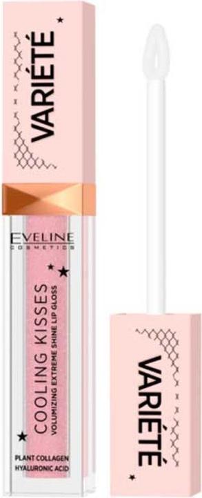 Immagine prodotto Eveline Variete Cooling Kisses Lip Gloss 02 Sugar Nude 6.8Ml (02 Zucchero Nudo)