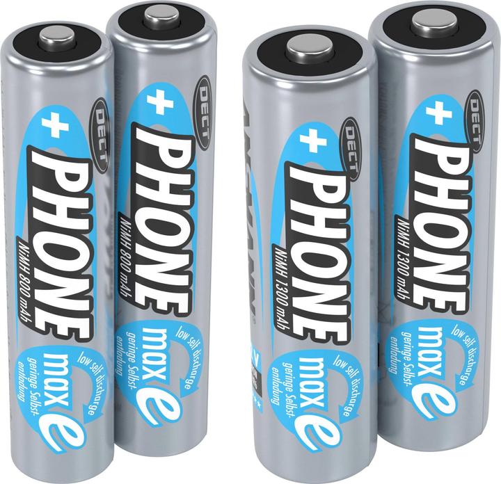 Image du produit Ansmann AAA (2 pcs, AAA, 800.80 mAh)