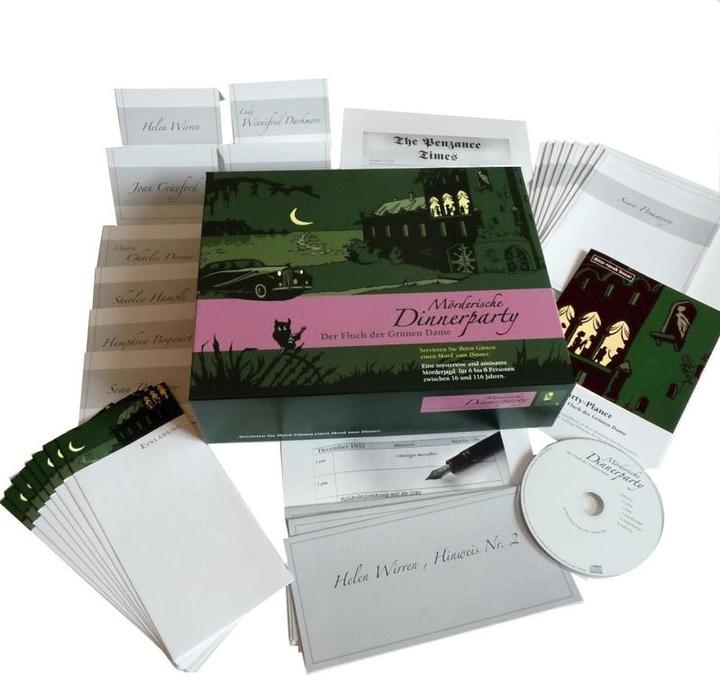 Image du produit Dîner meurtrier - La malédiction de la dame verte (Allemand)