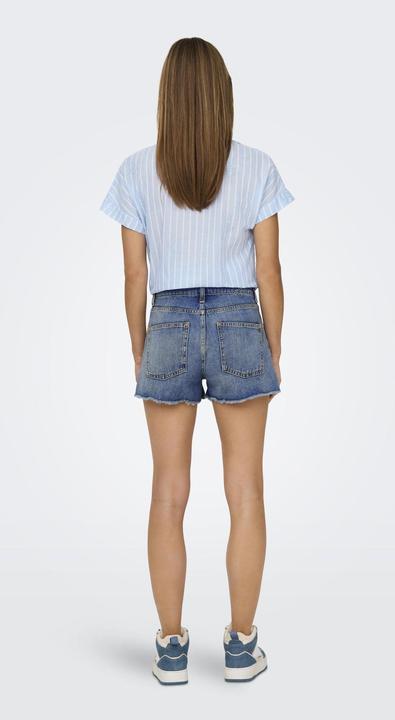 Actual product image Only ONLZUMA Hohe Taille Normal geschnitten Jeans-Shorts Jeans-Shorts (XS)