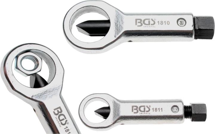 Produktbild BGS Mutternsprenger-Satz 12 - 16 mm / 16 - 22 mm 2-tlg.