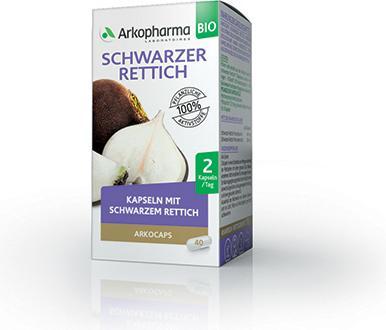 Produktbild Arkopharma Schwarzer Rettich (40 Stück, Kapseln, 40 g)