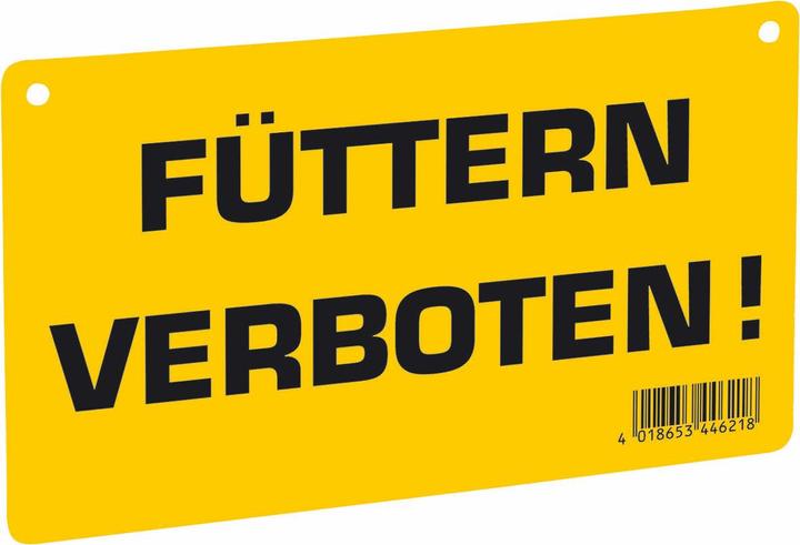 Immagine prodotto AKO Segnale di avvertimento - Vietato nutrirsi!