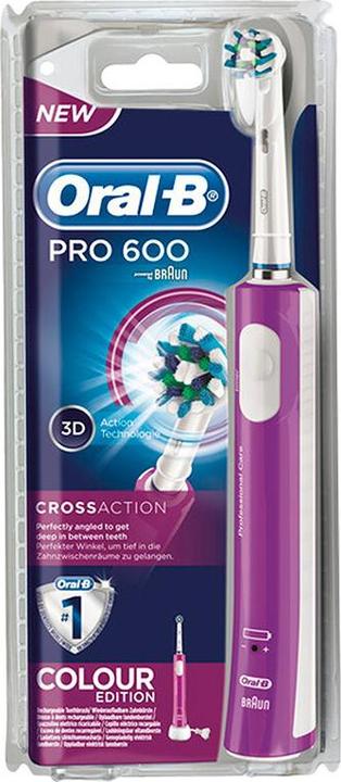 Actual product image Oral-B Pro 600 Cross Action (Oscillating toothbrush)