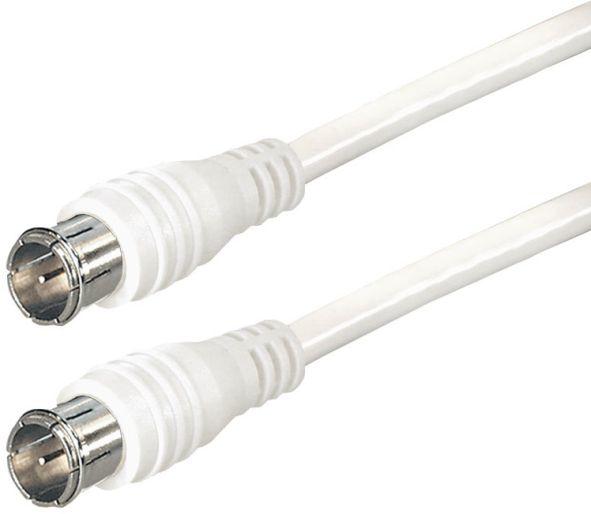Immagine prodotto Hapena FFQ 1, 5m bianco 13411 (95 dB, Cavi antenna)