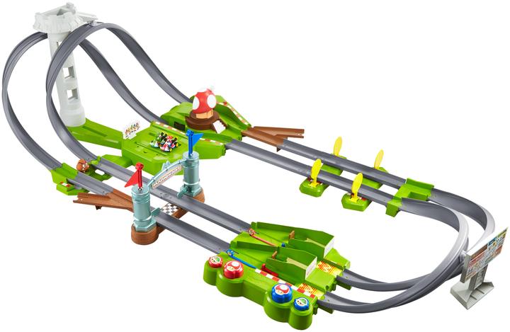 Actual product image Hot Wheels Mario Kart playset