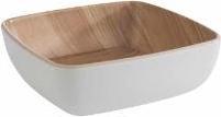 Actual product image APS Skål Frida 0.37 ltr 12.5x12.5x4.5 cm Melamine Hvid/Traelook,12 pcs/pk