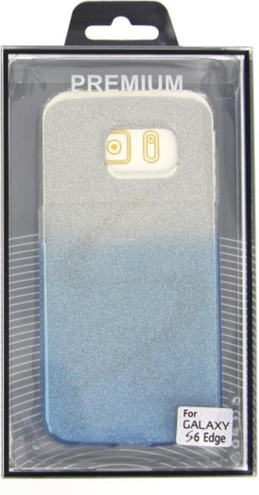 Actual product image OEM TPU Case Shine for Samsung Galaxy S6 Edge blue (Samsung Galaxy S6 Edge)