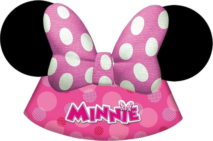 Actual product image Disney Minnie Mouse Party Hats (Pack of 6)