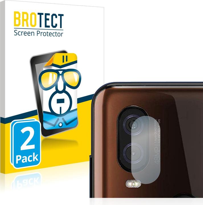 Productafbeelding BROTECT Schermbeschermer Clear (2 Stuk, Motorola One Vision)