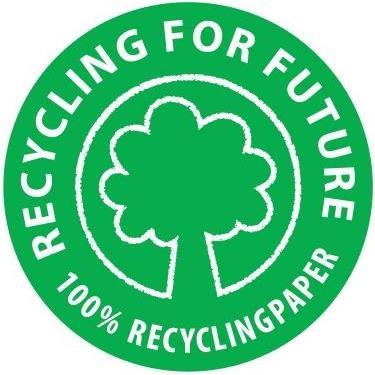 Actual product image Soennecken Index card oeco Recycling DIN A7 lined white 100 pcs./pack. (A7, 190 g/m², 100 x)