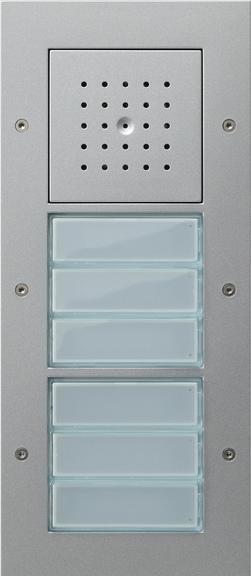 Image du produit Gira 126865 Système d'interphonie audio Aluminium (Filaire)
