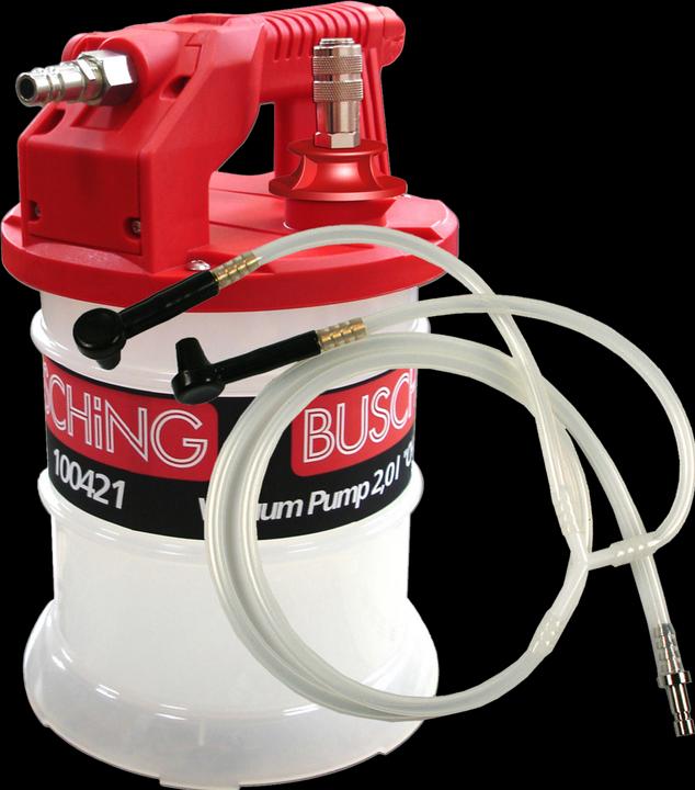 Produktbild Busching Bremsflüssigkeitswechsler Motorrad AIR, Vakuumpumpe-Druck 2 l + KIT