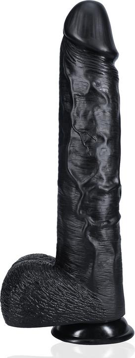 Produktbild RealRock Extra Large Straight with Balls 15 / 38 cm - Black