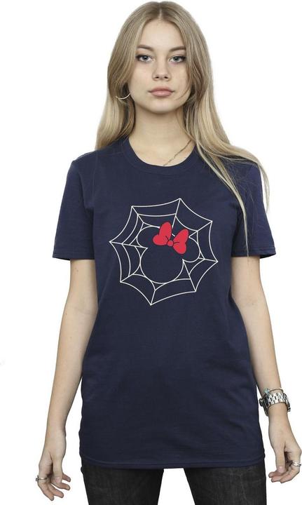Immagine prodotto Disney Minnie Mouse Spider Web Maglietta Ampia Donna (S)