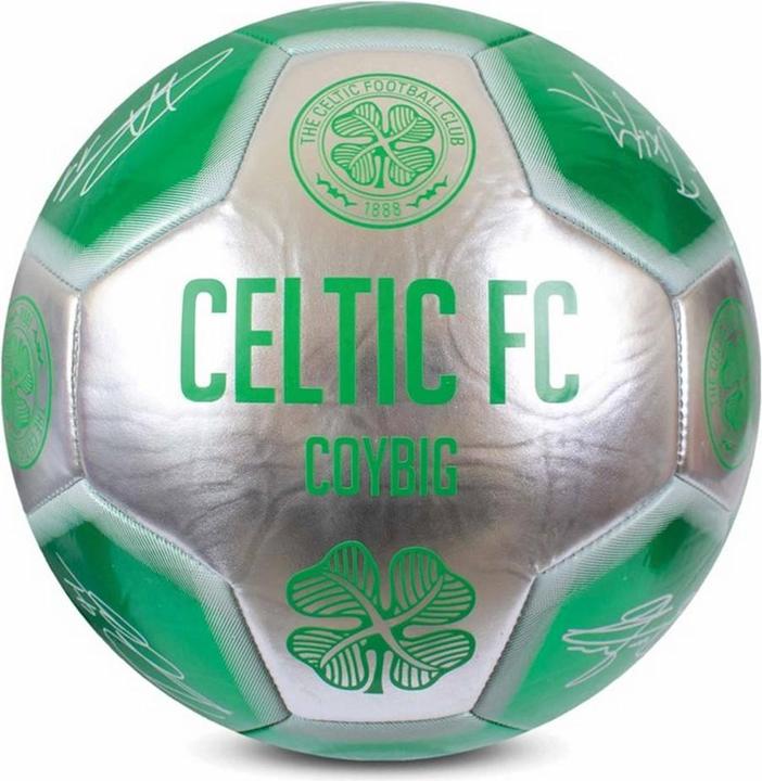 Actual product image Celtic FC Coybig Signature Metallic Football (5)