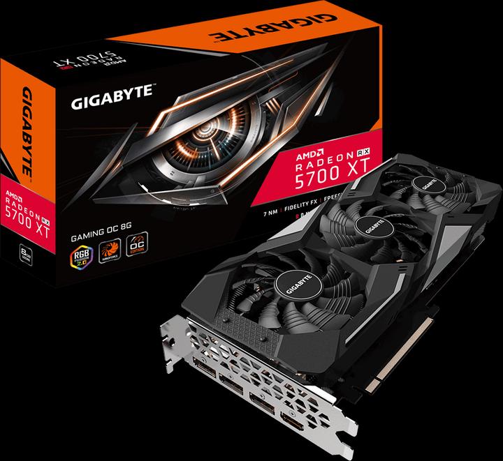 Image du produit Gigabyte Radeon RX 5700 XT Gaming OC (8 Go)
