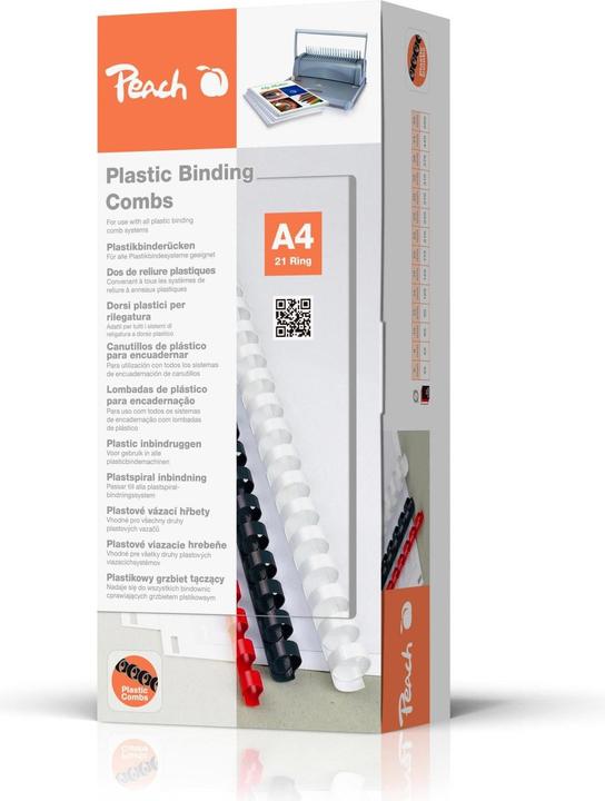 Peach attache en arrière 12mm