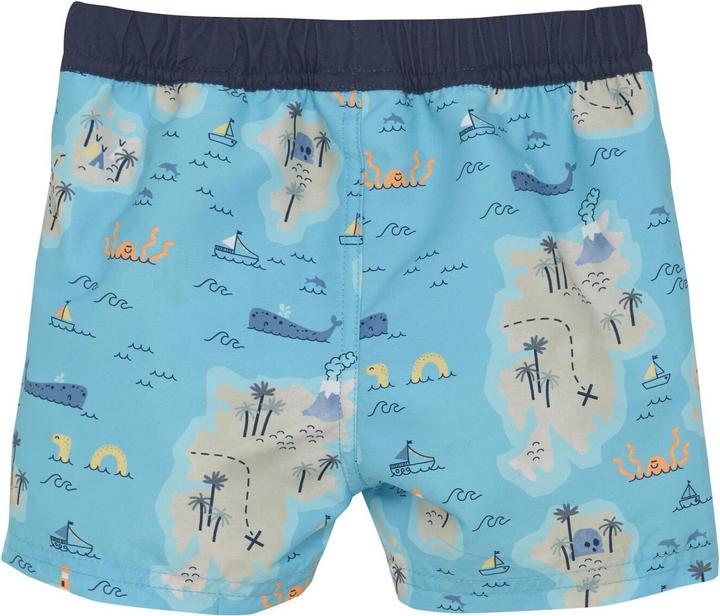 Actual product image Color Kids Baby Beachshorts with Diaper AOP (92)