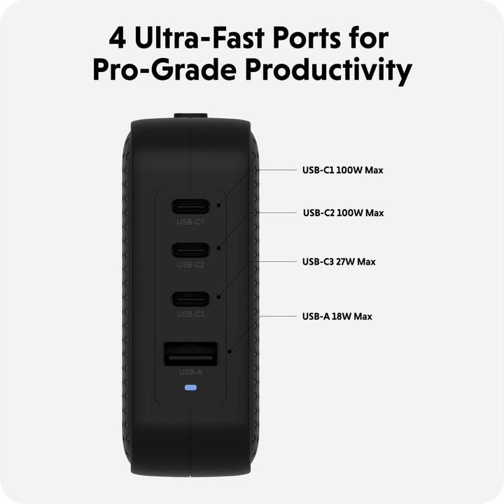 Image du produit Targus HyperJuice Chargeur USB-C (100 W)