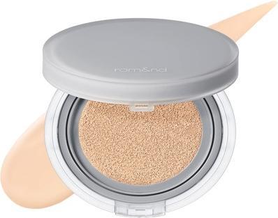Rom&Nd Nu Zero Cushion Long Lasting High Coverage Semi Matte Finish 03 Natural 21 - Korean Cushion F (03 natural21)