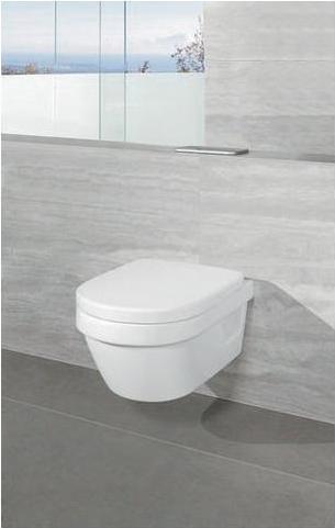 Produktbild Villeroy & Boch WC-Sitz Architectura Compac 9M66S2 weiss mit Absenkautomatik