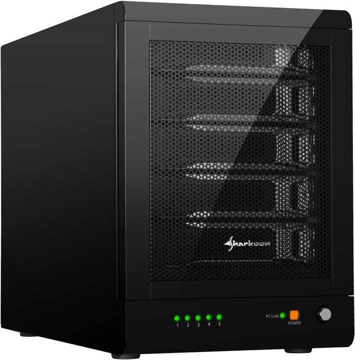 Image du produit Sharkoon Station RAID 5 baies (3.5", 2.5")