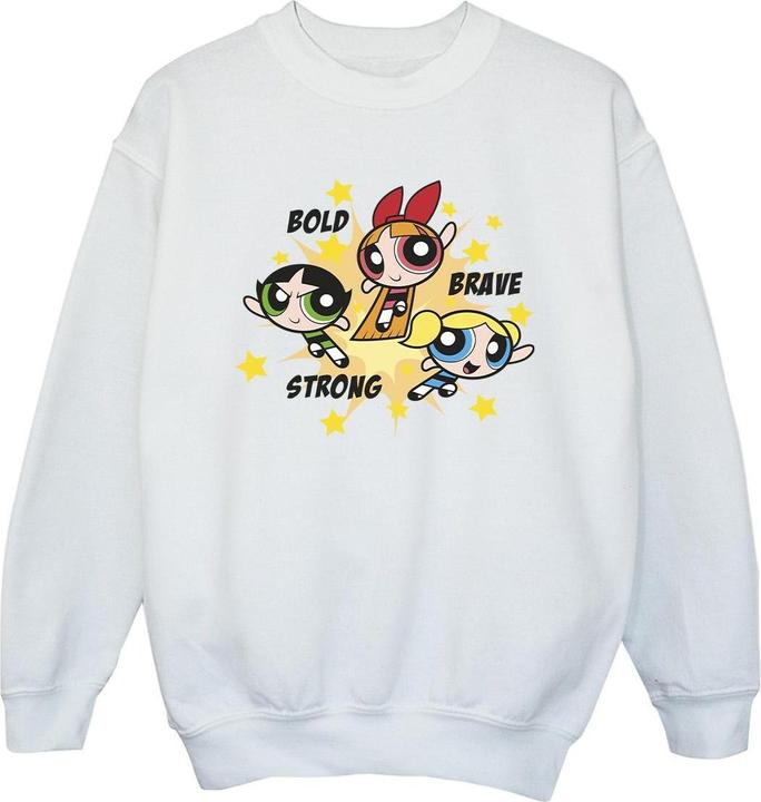 The Powerpuff Girls Girls Bold Brave Strong Sweatshirt Mädchen