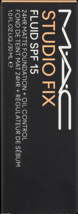 Actual product image MAC Cosmetics Studio Fix Fluid Fond de Teint Sun Protection Factor 15 (re) NC18 (No. NC18)