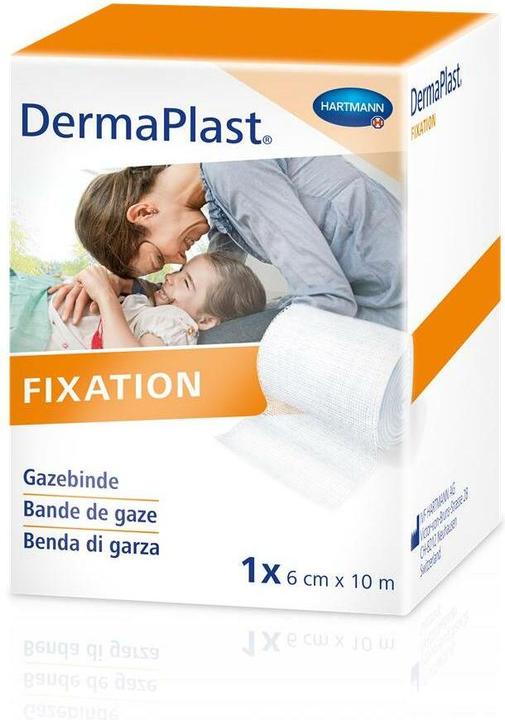 DermaPlast Gazebinden 6 cm x 10 m