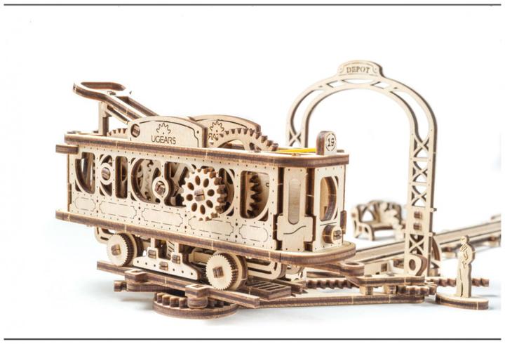 Actual product image Ugears Tram line 284 parts