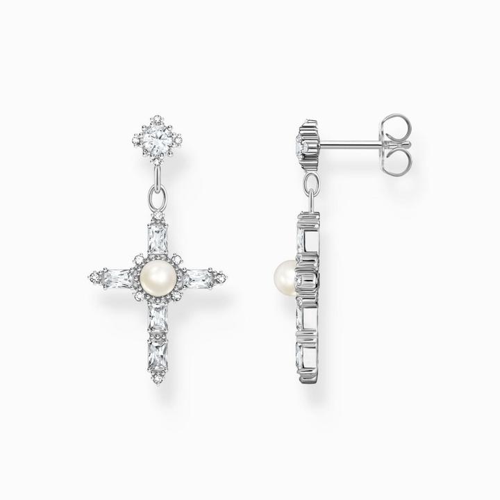 Immagine prodotto Thomas Sabo Orecchini Cross Romance (Argento 925)