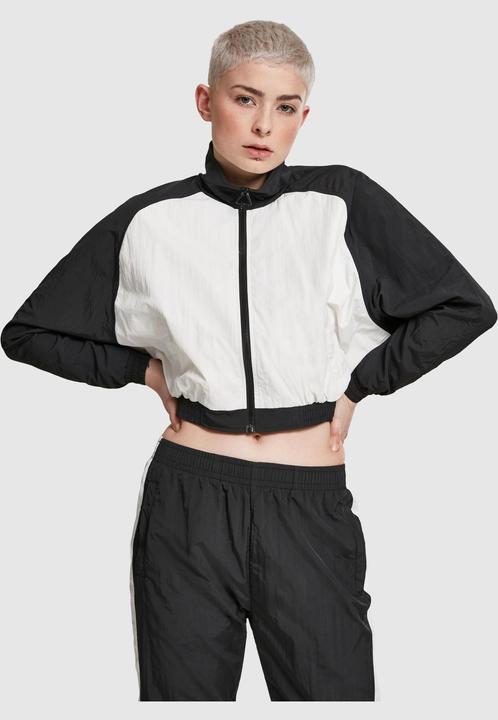 Actual product image Urban Classics Ladies Short Raglan Crinkle Batwing Jacket (L)