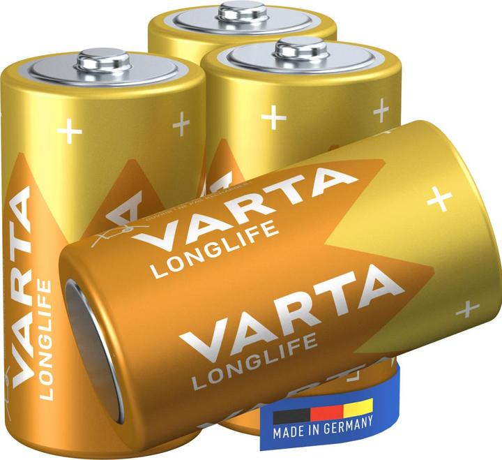Image du produit Varta Longlife (4 pcs, C, 7600 mAh)