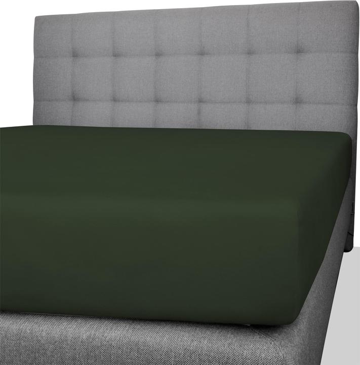 Image du produit Aspero 2 x draps-housses en coton (180, 200 x 200 x 25 cm)