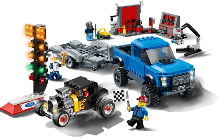 Actual product image LEGO Speed Champions Ford F-150 Raptor & Ford Model A Hot Rod (75875, LEGO Speed Champions)