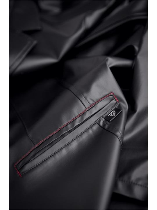 Actual product image Regnes Fetish Planet Herren Wetlook Mantel "RMSergio001" (L)
