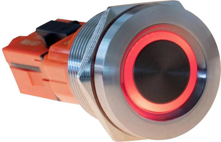 Joy-it Button22T-01 Schalter tastend Rot, Blau (Ø x L) 22 mm x 38 mm IP68, IK